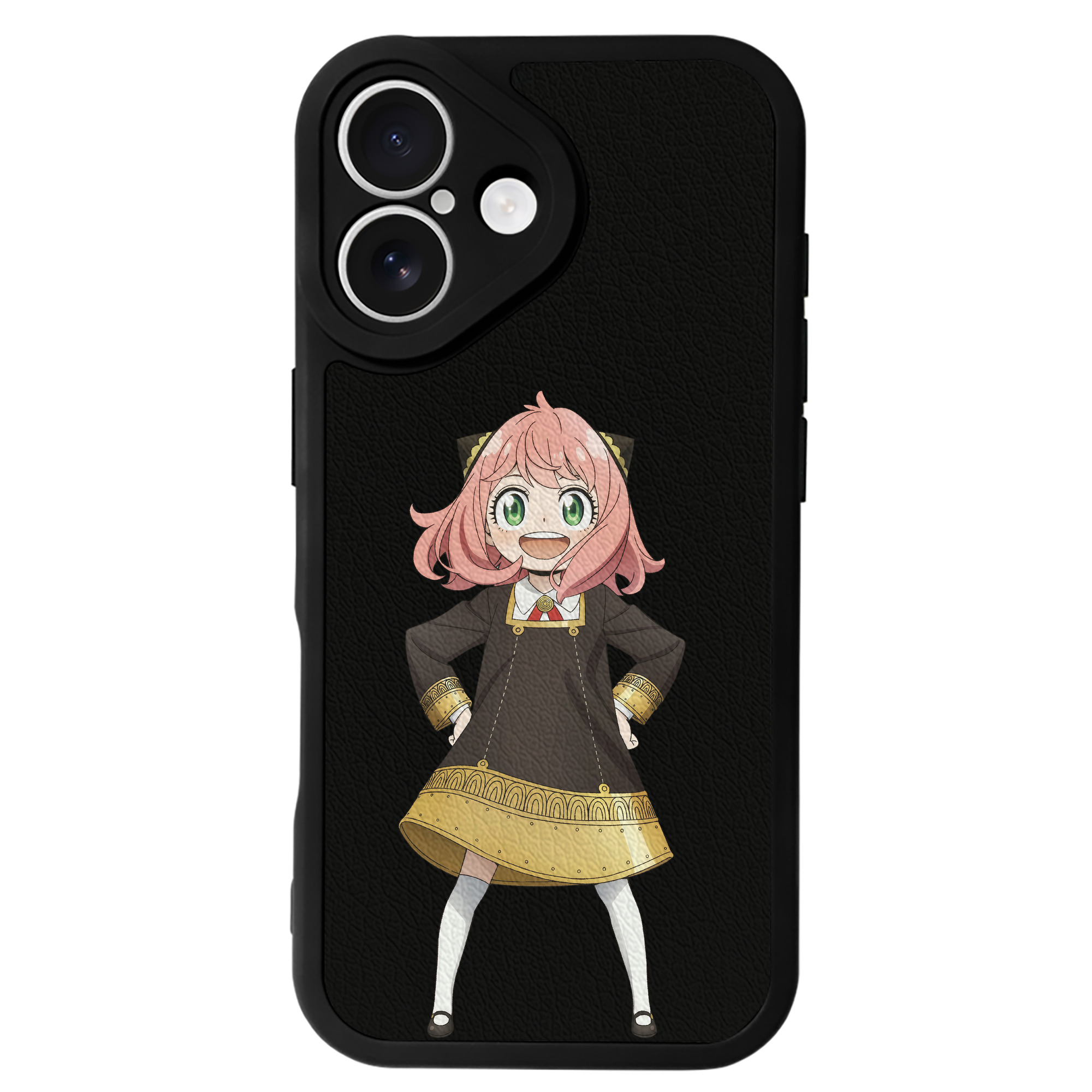 （画像用） SPY×FAMILY间谍家家酒 【iPhone 16シリーズ対応】シリコンスマホケース（レザー調） 材質：シリコン